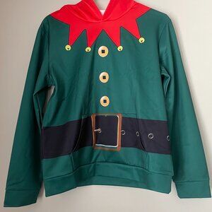 Adult Elf Hoodie Costume